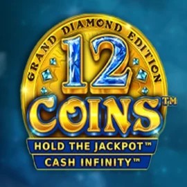 12 Coins Grand Diamond Edition slot visual from Wazdan available on slotspalaceapp.gr