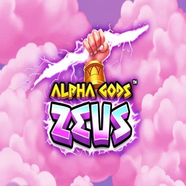 Alpha Gods Zeus game by PearFiction Studios – logo hosted on SlotsPalace Casino