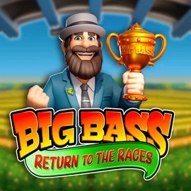 Big Bass Return to the Races by Pragmatic Play, showcased at slotspalaceapp.gr – game logo