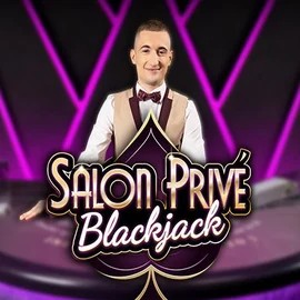 Blackjack Salon Privé slot visual from Ezugi available on slotspalaceapp.gr