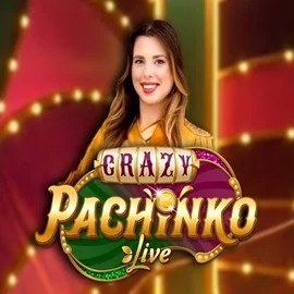 Crazy Pachinko logo – Live Casino by Evolution at SlotsPalace Casino