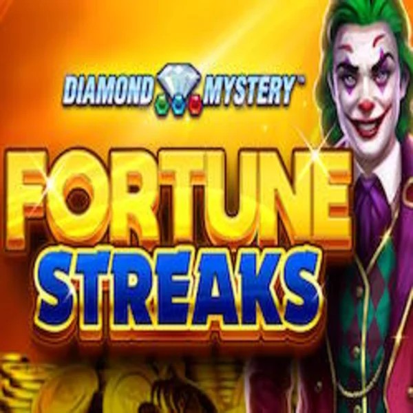 Diamond Mystery Fortune Streaks by Greentube, showcased at slotspalaceapp.gr – game logo