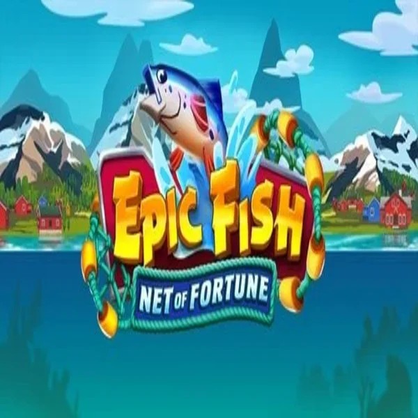 Slots logo of Epic Fish Net of Fortune from Quickspin at SlotsPalace Casino