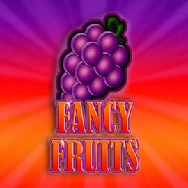 Fancy Fruits slot logo by Gamomat at SlotsPalace Casino