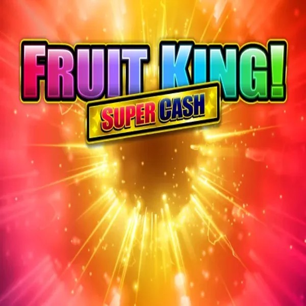 Fruit King Super Cash slot logo by Greentube at SlotsPalace Casino