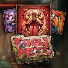 Official Slots logo: Fugly Pets by Stakelogic at SlotsPalace Casino
