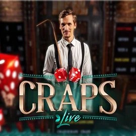Live Craps slot visual from Evolution available on slotspalaceapp.gr