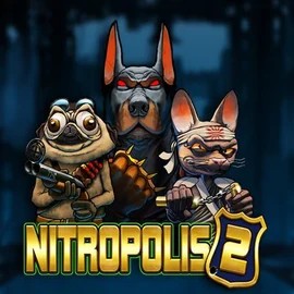 Nitropolis 2 by ELK Studios, showcased at slotspalaceapp.gr – game logo