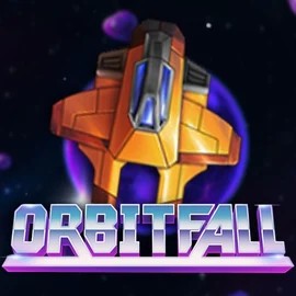 Orbitfall casino game by ELK Studios – featured logo at SlotsPalace Casino