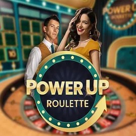PowerUP Roulette logo – Live Casino by Pragmatic Play at SlotsPalace Casino