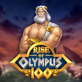 Slots logo of Rise of Olympus 100 from Play’n GO at SlotsPalace Casino