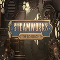 Steamworks The Workshop casino game by Peter &amp; Sons – featured logo at SlotsPalace Casino