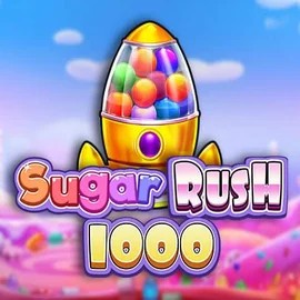 Enjoy Sugar Rush 1000 by Pragmatic Play – logo hosted on slotspalaceapp.gr