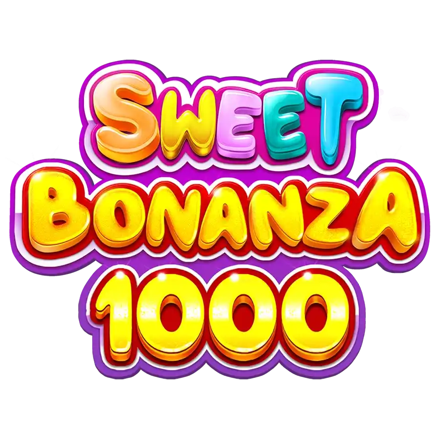 Sweet Bonanza 1000 logo by Pragmatic Play at SlotsPalace Casino