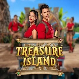 Official Live Casino logo: Treasure Island by Pragmatic Play at SlotsPalace Casino