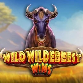 Wild Wildebeest Wins logo by Pragmatic Play at SlotsPalace Casino