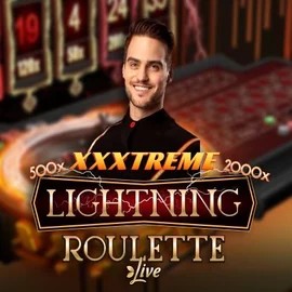 XXXtreme Lightning Roulette logo by Evolution at SlotsPalace Casino